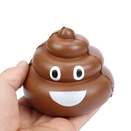 Brinquedo de alívio de cocô, brinquedo de apertar, brinquedo divertido e requintado com aroma de cocô, brinquedo de apertar que se espalha lentamente, brinquedo de alívio do estresse, brinquedos de spoofing
