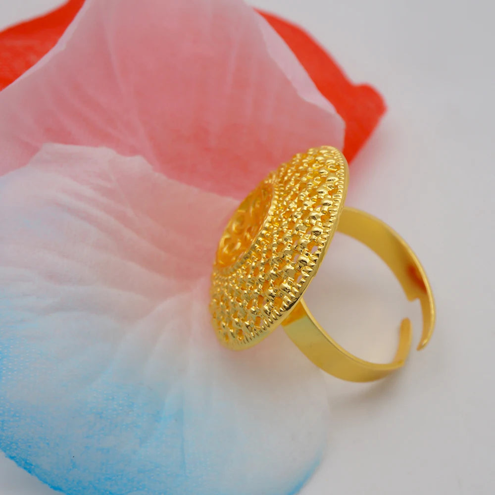 Conjuntos de joias finas 2023 para mulheres, presentes de casamento, colar, pulseira, brincos, anel, joias com contas africanas