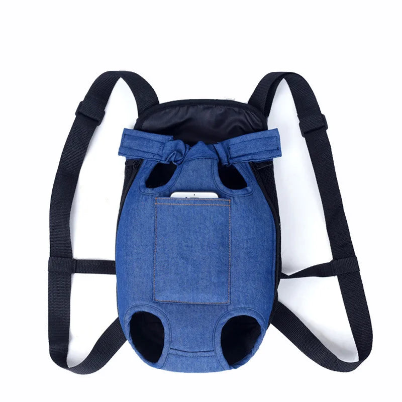 Bolsa de transporte ajustável para gatos, mochila de ombro duplo para animais de estimação, bolsa portátil para viagens ao ar livre, acampamento, caminhada, bolsa para gatos e cachorros