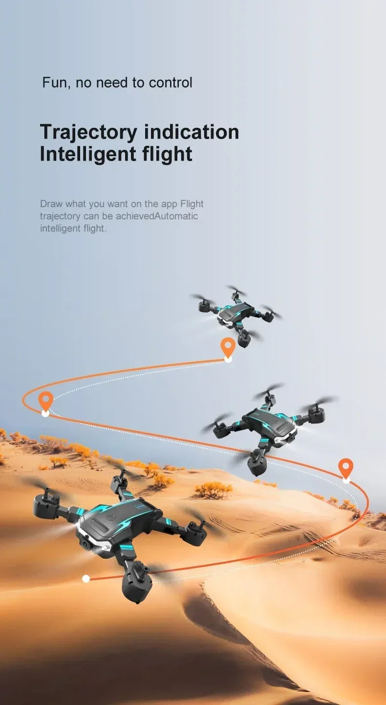 Drone GPS 5G 8K profissional 4K com câmera dupla, fotografia aérea, prevenção de obstáculos, quadricóptero, helicóptero, brinquedos, presentes
