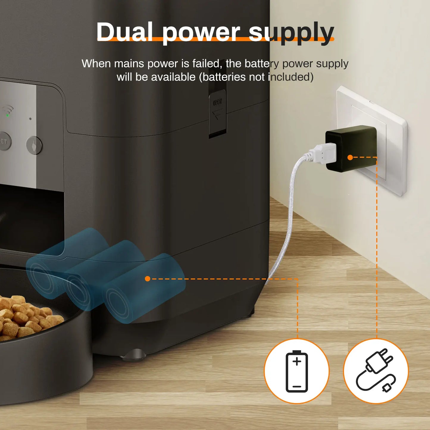 Smart Pet Feeder Automatic Cat Feeder Dog Slow Food Machine With Timed Quantitative Automatic Cat Food Dispenser Cat Dog Bowl.pet shop