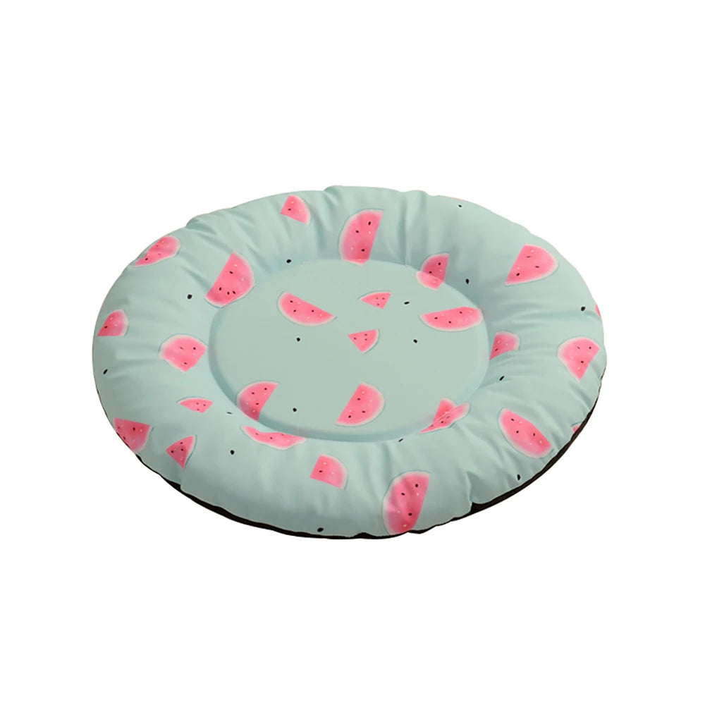 Cama aconchegante para cães e gatos, lavável, redonda/quadrada, almofada para carinho, tapete pequeno, médio e grande para filhotes e gatinhos
