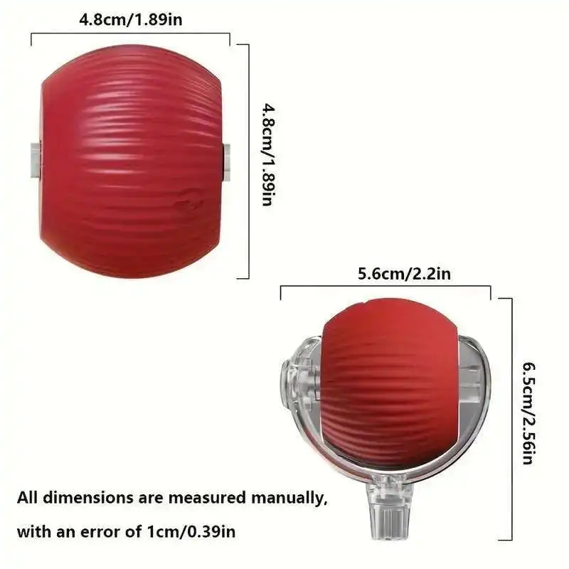 Bola de brinquedo interativa inteligente para gatos, bola rolante automática com cauda falsa, brinquedo elétrico recarregável por USB para animais de estimação, para provocação e treinamento