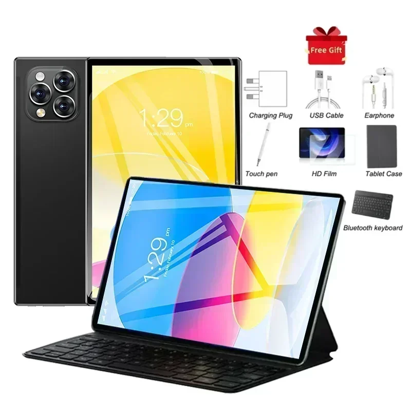 Tablet Pad 15 Pro Original 2025 Android 14 Snapdragon 888 11 polegadas HD 16 GB + 1 TB 20000 mAh 5G Dual SIM Bluetooth WiFi GPS