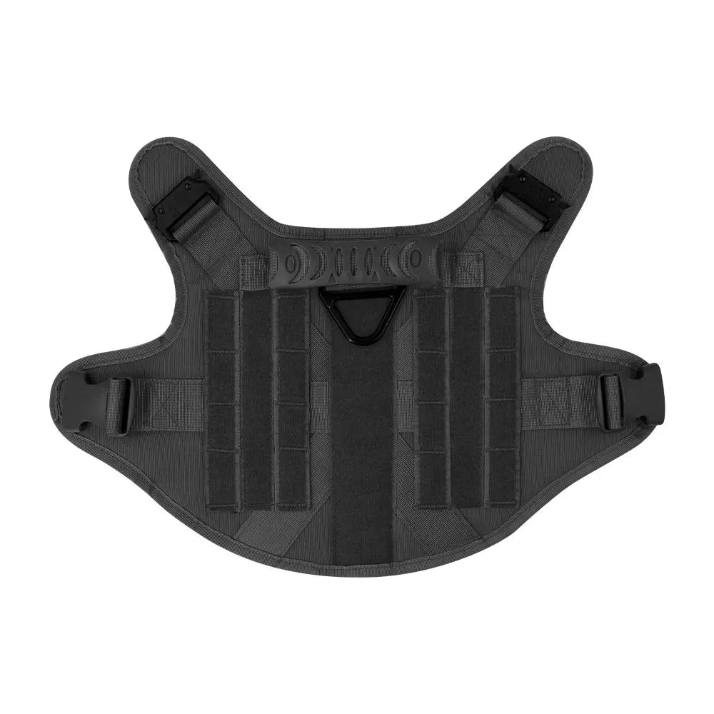 Coleira grande para cachorro, peitoral militar para cachorro, coleira Molle, bolsas, colete de treinamento para animais de estimação, peitorais táticos para pastor alemão, acessórios para cães