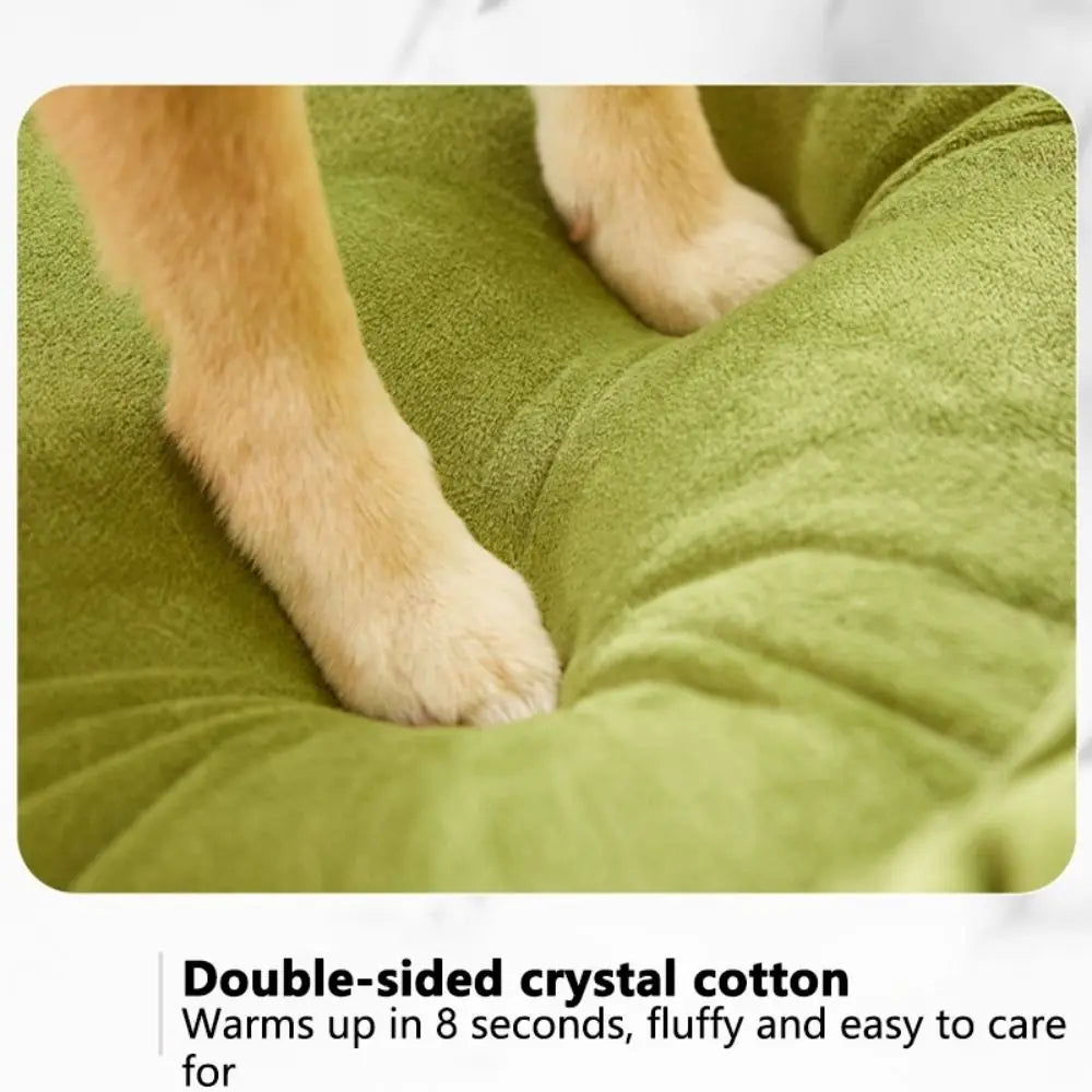 Washable Big Dog Sofa Bed Soft Neck Protection Pet Mattress Pillow Non-slip Design Four Seasons Pet Sleeping Nest
