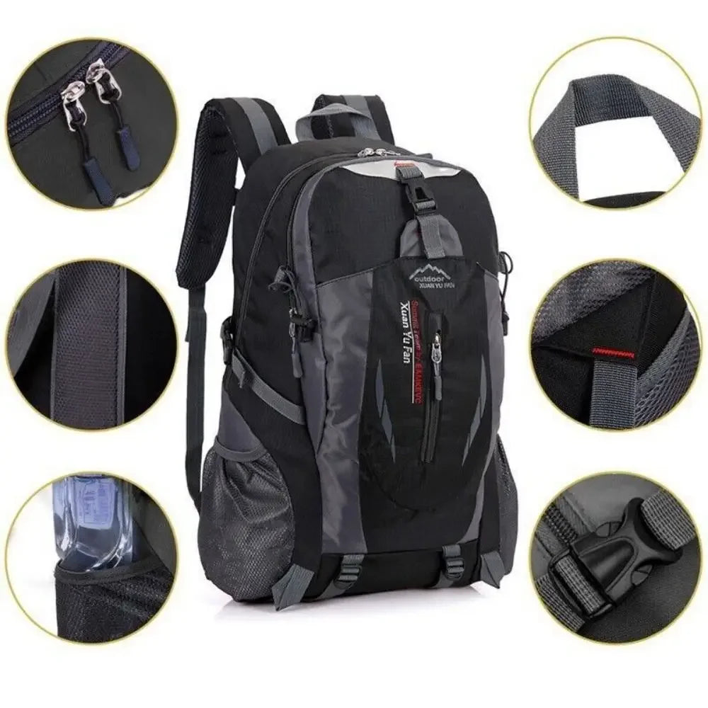40l ao ar livre à prova dwaterproof água grande capacidade caminhadas saco organizador de viagem sacola organizador com zíper maletas de viaje con ruedas envio