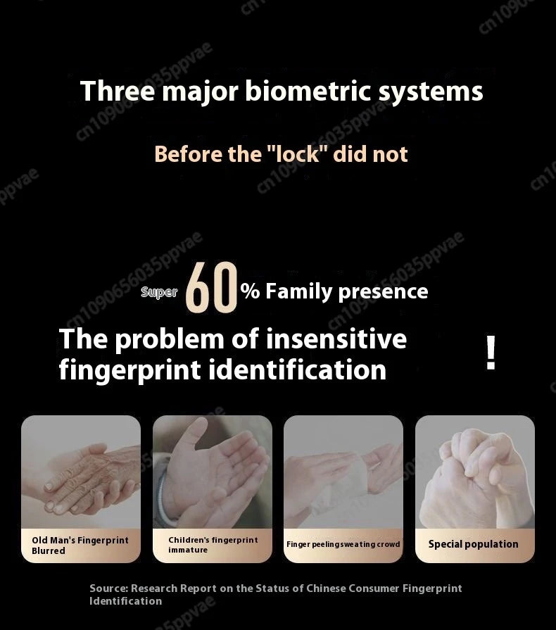 Fechadura de porta inteligente com reconhecimento facial 3D, anti-arrombamento e anti-arrombamento, totalmente automática, trava de impressão digital com senha, interfone, fechadura de porta inteligente