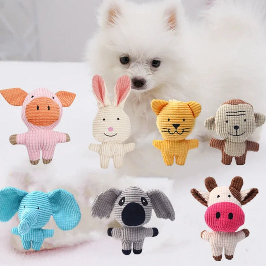Novos brinquedos de pelúcia para animais de estimação, brinquedos de dentição resistentes a mordidas para cães e gatos para aliviar o tédio, brinquedos para animais de estimação