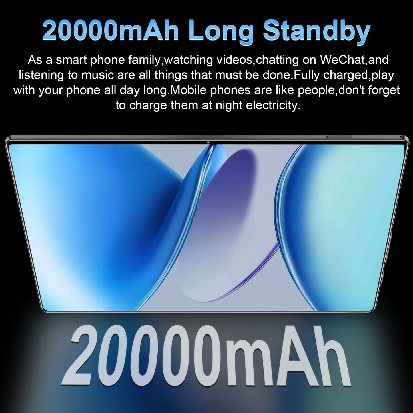 Tablet Android 2025, 20000mAh, 10,36 polegadas, versão global, 22 GB + 2 TB, nova rede, 14 núcleos, Android 13.0, Wi-Fi