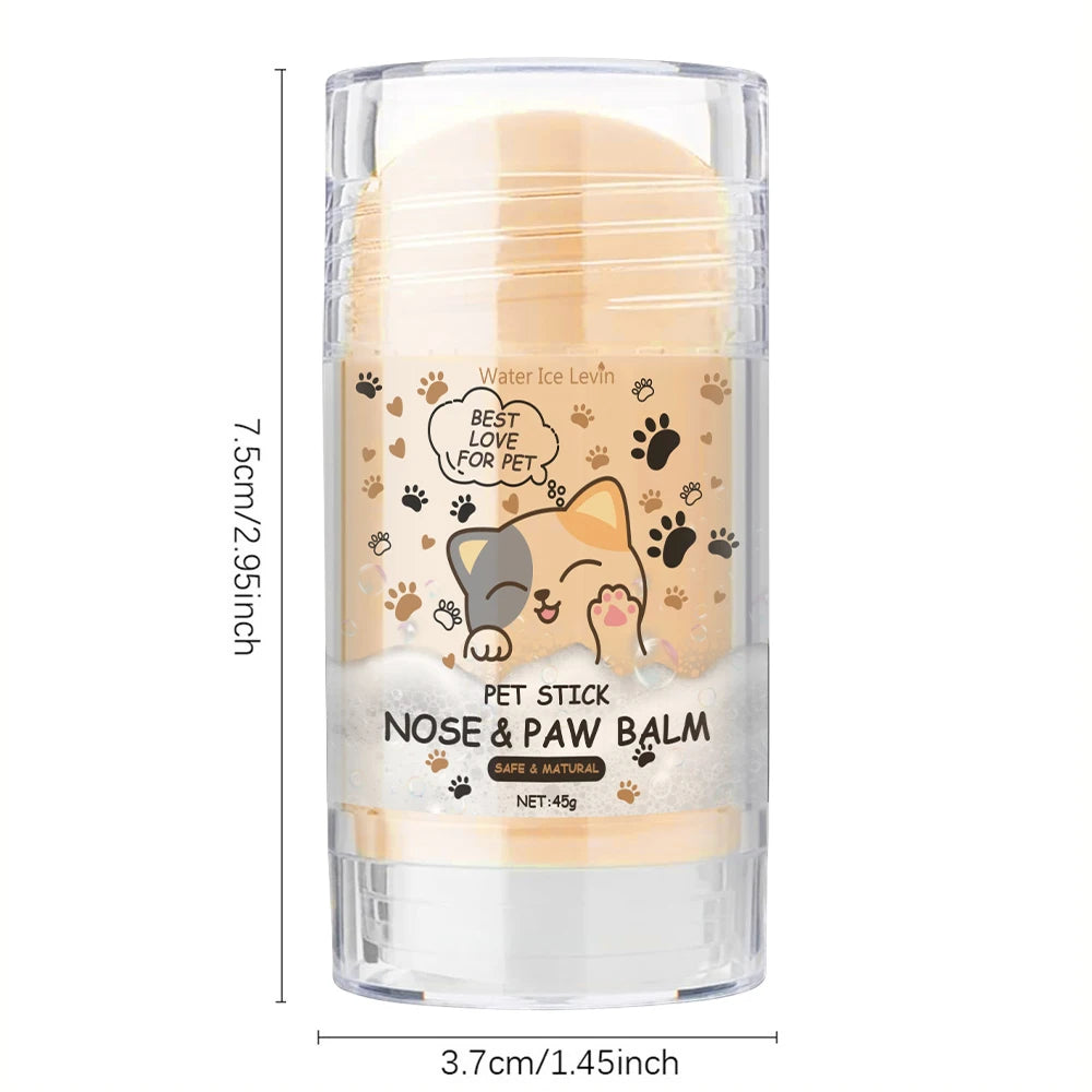 Bálsamo para nariz e patas de cachorro 20g, creme protetor para patas de cachorro, gatos, cães, hidratante para patas de animais de estimação, reparo de rachaduras nos pés, acessórios para animais de estimação