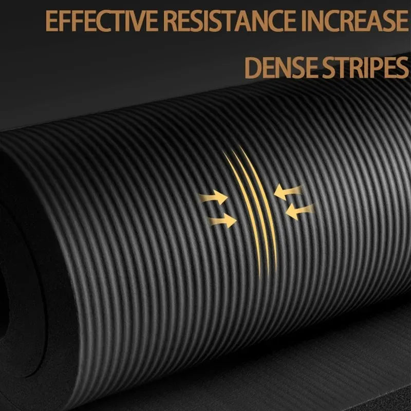 Tapete de ioga NBR de 15/20 mm de espessura, à prova de umidade, antiderrapante, durável, para acampamento, piquenique, 200x80 cm, para exercícios, academia e treino fitness