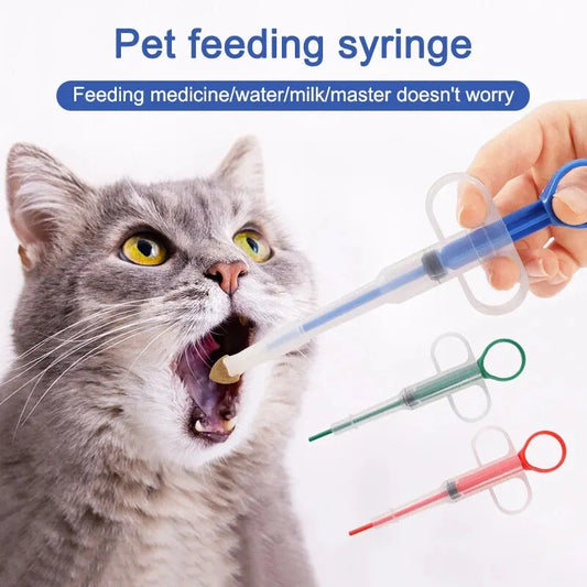 1 peça alimentador de medicamentos de silicone propulsor para animais de estimação, comprimido líquido confortável para cães e gatos, universal, seguro, fácil de limpar e usar repetidamente