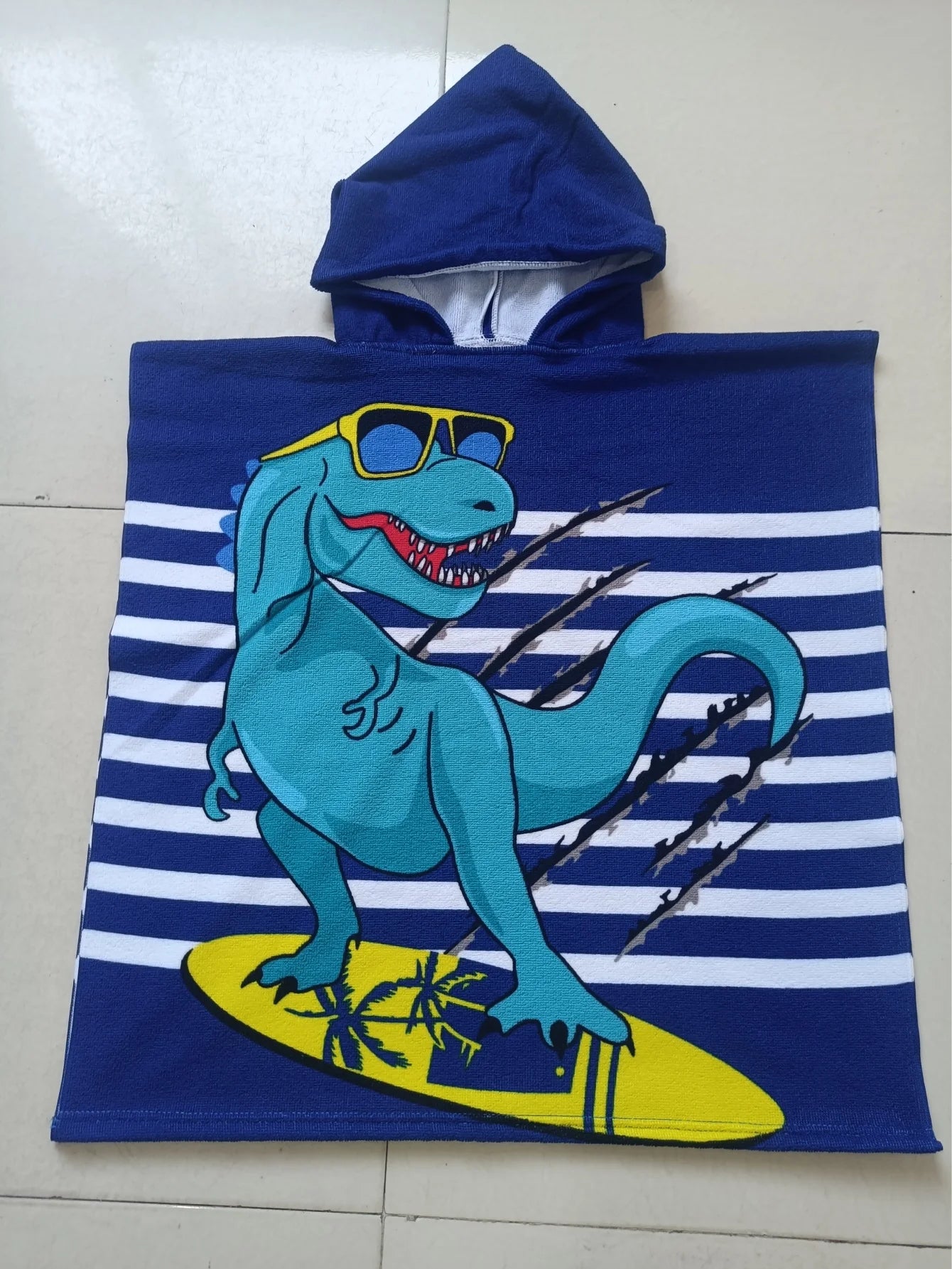 Kids Boys 1-5 Years Old Bathrobe Newborn Towel for Kids Shark Dress Up Kids Poncho Cape Kids Beach Towel Poncho Hooded Baby