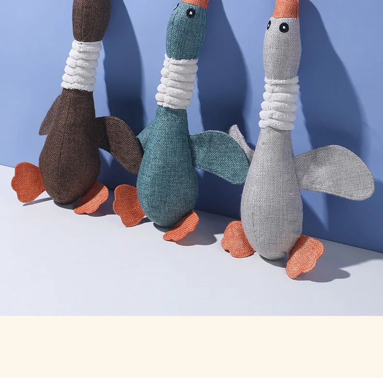 Cães mordem gansos com a boca, fazendo sons, brincando com peixes, mordendo animais de estimação, limpando os dentes, treinamento interativo para animais de estimação