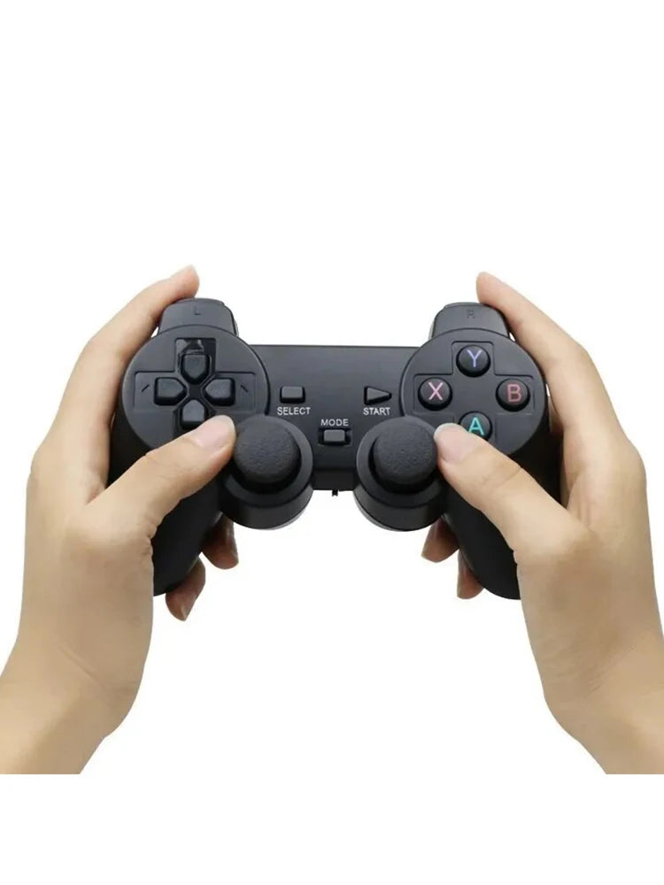 Controle de jogo sem fio de 2,4 GHz - botões de alta precisão, modo duplo para Android TV Box e PC com Windows
