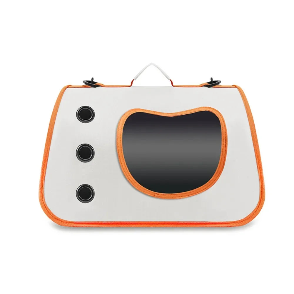 Bolsa de transporte portátil para gatos, bolsa dobrável para gatos, bolsa de ombro respirável para cães pequenos, gatos, bolsa de transporte para cães e gatos