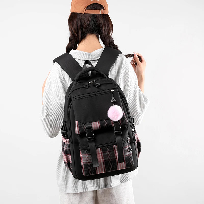 Mochila escolar infantil estampada do filme 2025 KPop Demon Hunters multifuncional mochila para estudantes e meninas nova moda mochila escolar