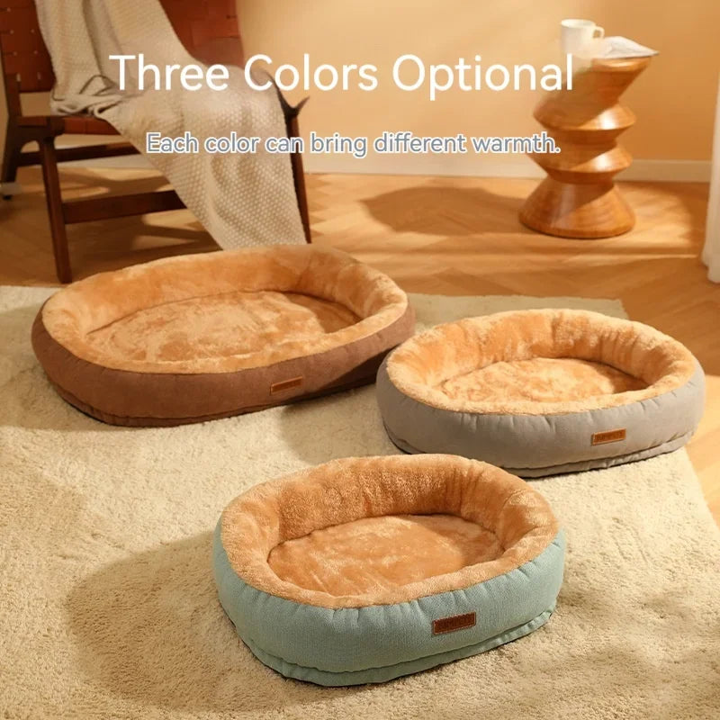 Pet Dog Bed Sofa Cat Warm Soft and Comfortable Sleeping Bed with Non-slip Design Portable Detachable Washable Pet Dog Bed Sofa