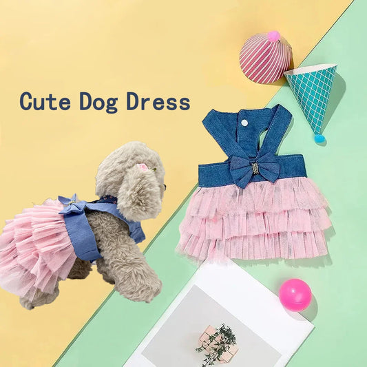 1 peça roupa de verão para animais de estimação chihuahua saia listrada vestido de renda para animais de estimação vestido para cachorro saia de renda arreios filhote gato princesa roupa filhote fofo