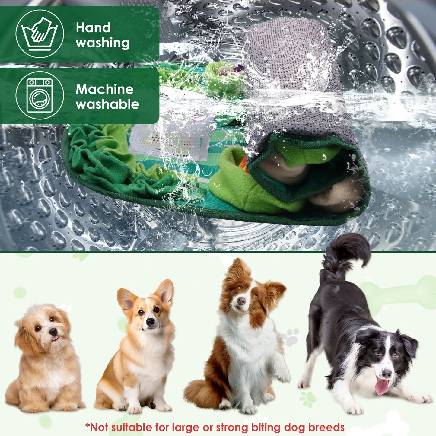 Tapete de farejamento para animais de estimação, cão, interativo, flor, alimentação lenta, quebra-cabeça, petisco para cães, gatos, coelhos, habilidades de forrageamento