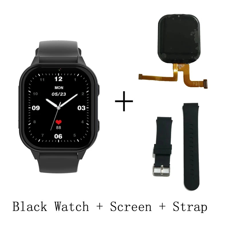 Relógio inteligente infantil Wonlex 4G SOS GPS WiFi Relógio de pulso Whatsapp KT19Pro Android 8.1 com câmera de chamada de vídeo Monitor Smartwatch infantil