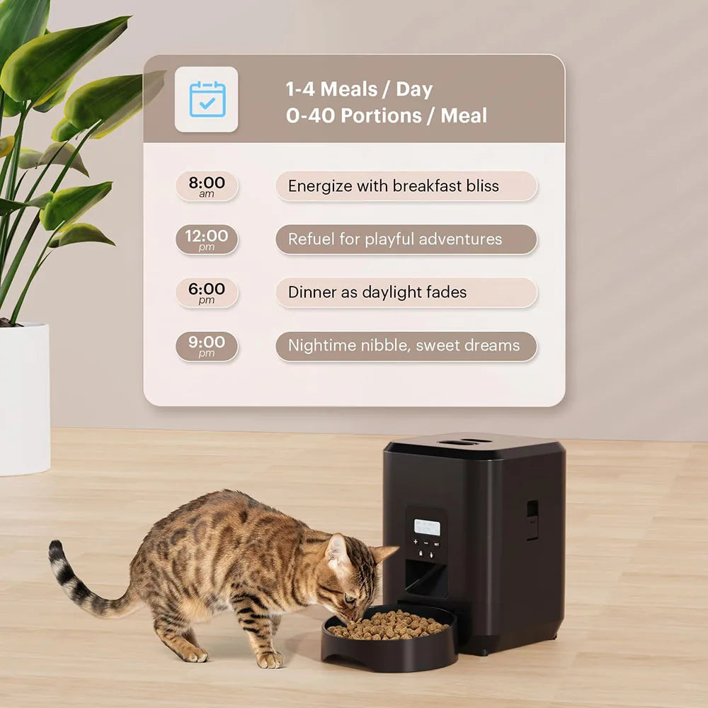 Smart Pet Feeder Automatic Cat Feeder Dog Slow Food Machine With Timed Quantitative Automatic Cat Food Dispenser Cat Dog Bowl.pet shop