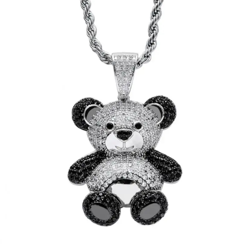 Pingente de alfabeto XO com zircônia incrustada em metal, tendência, personalidade, masculino, feminino, glamour de rua, moda hip hop, colar, joias, presentes