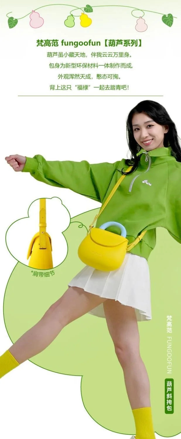 Bolsa de ombro transversal impermeável e espaçosa para mulheres, resistente a arranhões, leve, 4 cores da moda, bolsa esportiva de EVA