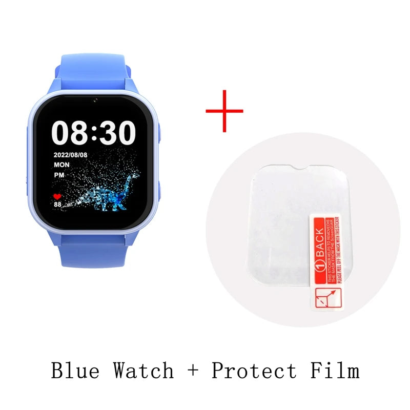 Relógio inteligente infantil Wonlex 4G SOS GPS WiFi Relógio de pulso Whatsapp KT19Pro Android 8.1 com câmera de chamada de vídeo Monitor Smartwatch infantil