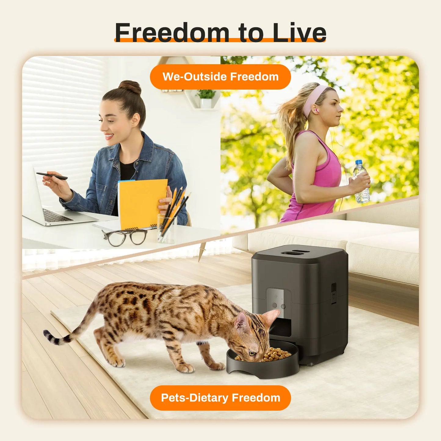 Smart Pet Feeder Automatic Cat Feeder Dog Slow Food Machine With Timed Quantitative Automatic Cat Food Dispenser Cat Dog Bowl.pet shop