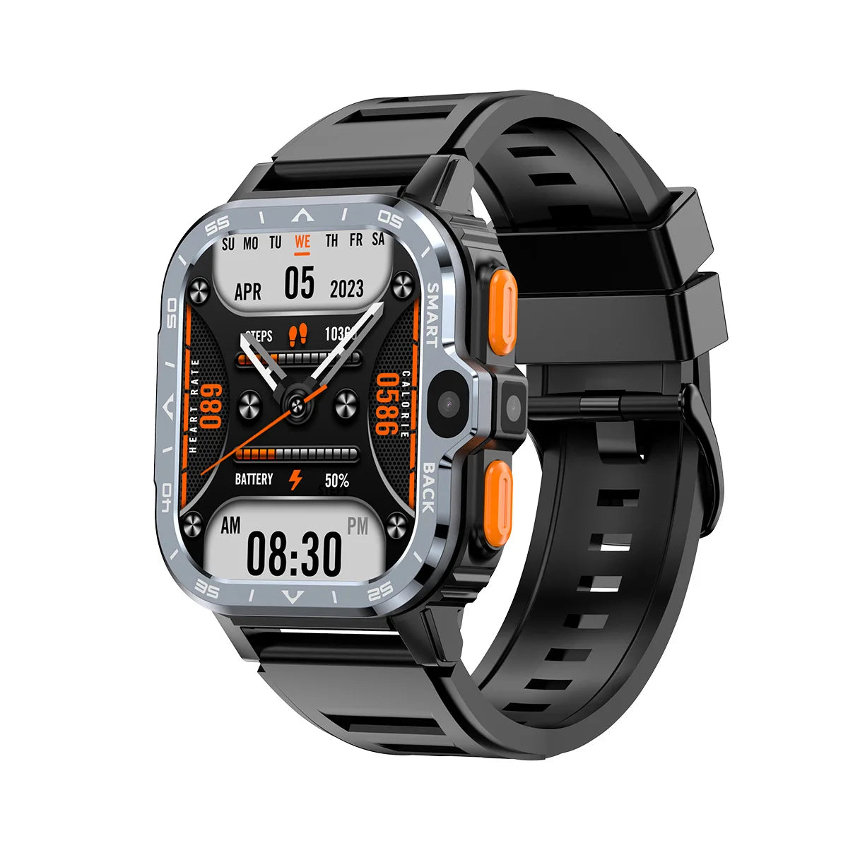 Relógio inteligente Android Valdus PGD masculino GPS 16G/64G ROM Armazenamento HD Câmera dupla NFC 2G 4G Cartão SIM Wi-Fi Sem fio Acesso rápido à Internet