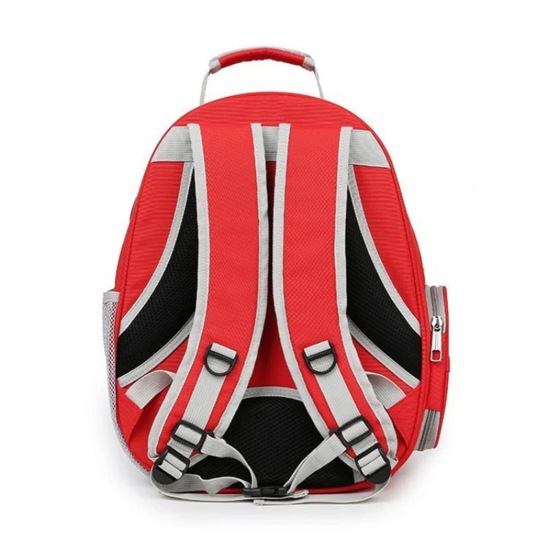 Mochila para transporte de animais de estimação Capsule Bubble, mochila transparente para transporte de animais de estimação, filhotes, gatinhos, pássaros, respirável para viagem