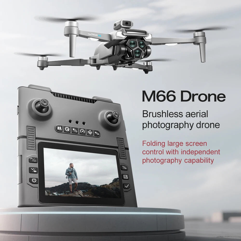 Novo drone 2025 com controle de tela flutuante, ESC duplo, câmera HD 4K, voo de 30 minutos, 5G, Wi-Fi, GPS, fluxo óptico de retorno, brinquedo RC sem escovas