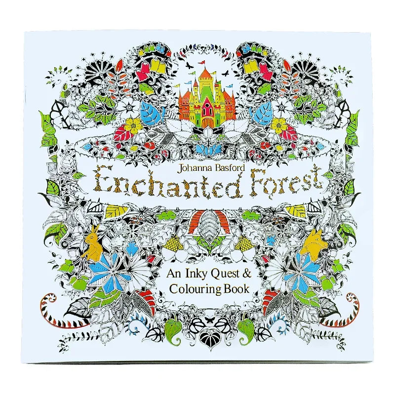 1 peça 24 páginas mandalas flor livro de colorir para crianças adulto grafite desenho livro de colorir conjunto arte material escolar