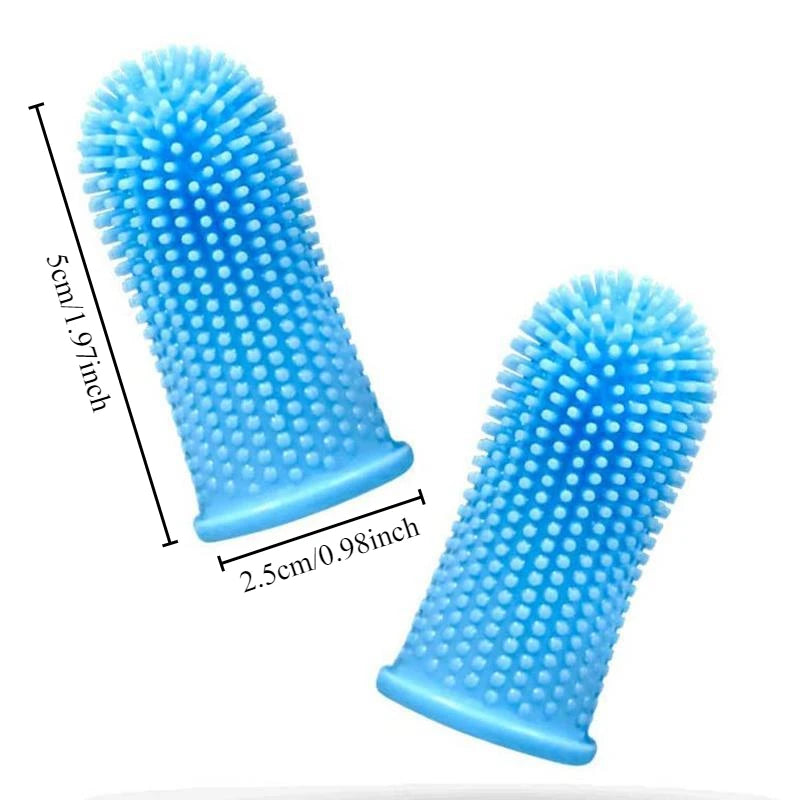 Escova de dentes super macia para cães e gatos, limpeza dos dentes, cuidados com a respiração, escova de dentes de silicone atóxica, produtos para animais de estimação