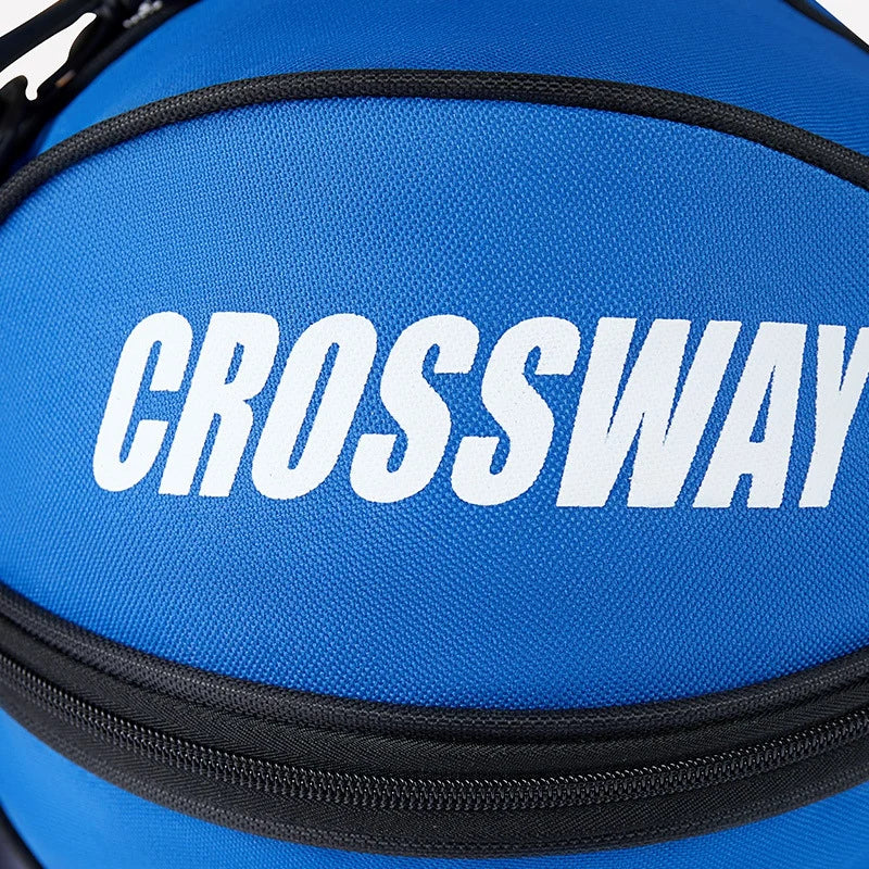 1 peça alça de ombro ajustável 2 bolsos laterais de malha bolsa de basquete bolsa de bola esportiva bolsa de futebol bolsa de ombro suporte transportadora