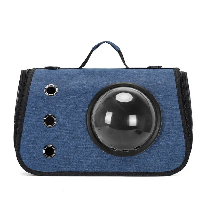 Bolsa portátil para gatos, bolsa de ombro dobrável, bolsa transversal para animais de estimação, bolsa de malha respirável para passeios, suprimentos para cães e gatinhos