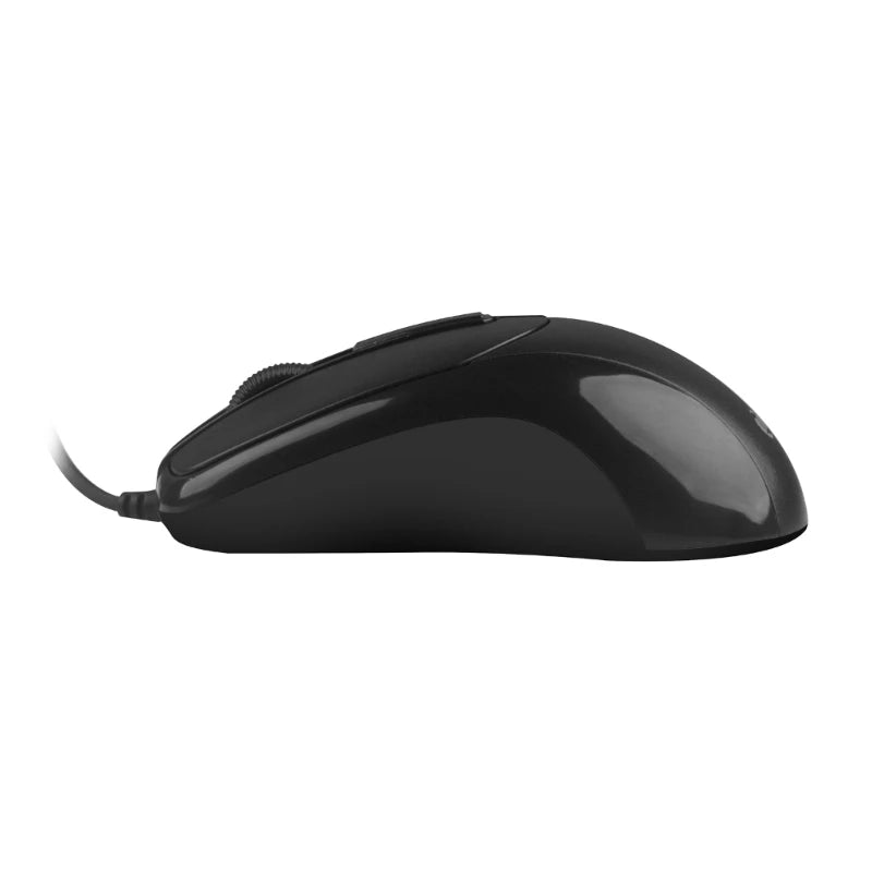 Mouse com fio 1 peça 800 DPI para computador e escritório, para console, jogos, PC, notebook, laptop, mouse ergonômico antiderrapante
