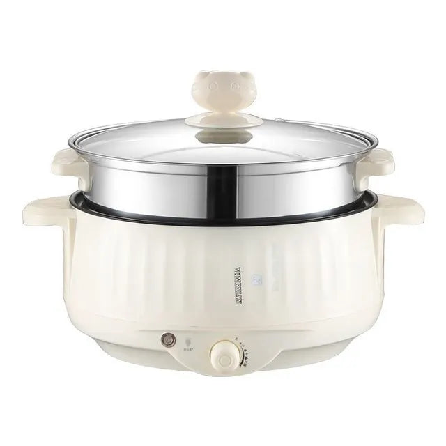 Panela elétrica multicooker de 220 V, camada única/dupla, 1 a 2 pessoas, panela antiaderente doméstica, panela de arroz, utensílios de cozinha