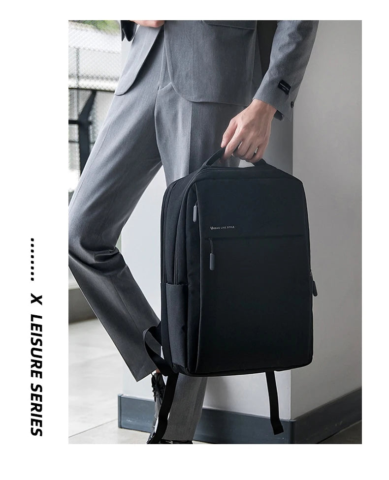 Mochila para laptop 40L durável de 17 polegadas para homens e mulheres com porta de carregador USB e capa para bagagem, bolsa resistente para faculdade para Macbook