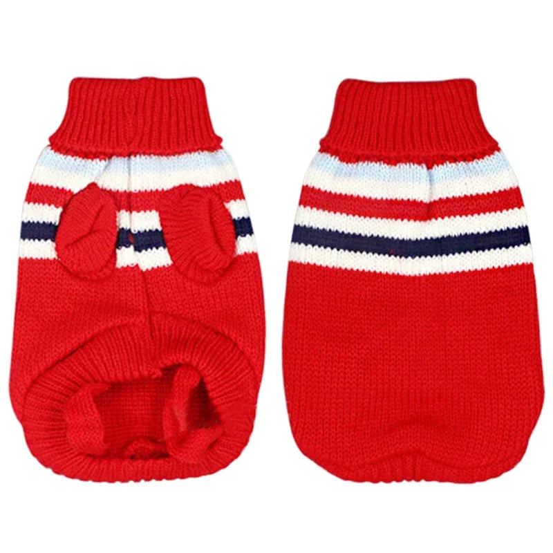 Suéter de Natal para Cachorro e Gato, Pulôver, Roupas de Inverno para Cachorros Pequenos, Chihuahua, Yorkies, Jaqueta para Filhotes, Roupas para Animais de Estimação, ubranka dla psa