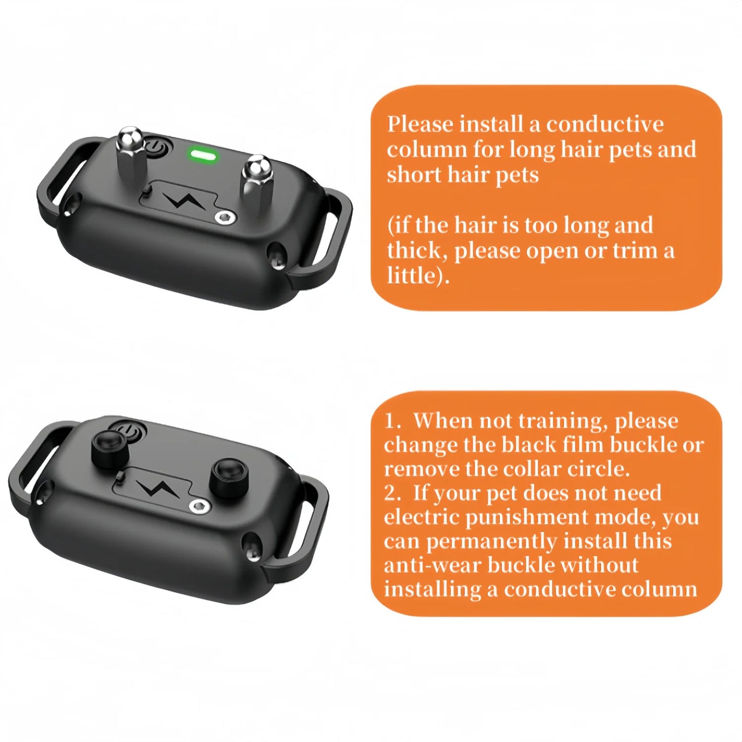 3000-3300FT Cat Training Collar,Cat Shock Collar with Remote ,Cat Stop Meowing Collar, Cat Remote Control Collar Pet Products