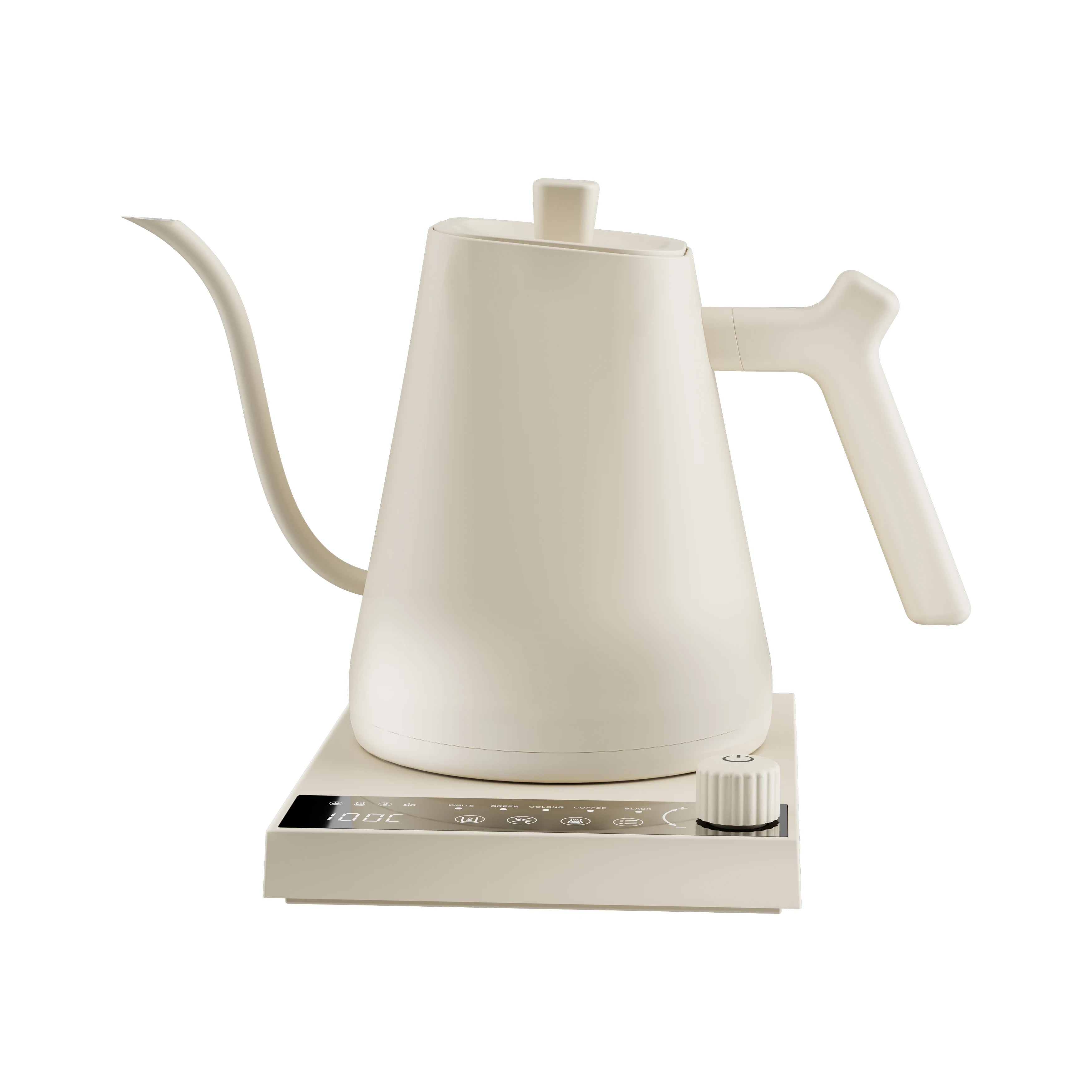 600ml Gooseneck Electric Kettle Hand Brew Coffee Pot Temperature Control Smart Tea Pot Rapid Heating Kettle 220V
