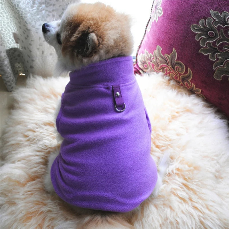 Colete de lã europeu americano quente para outono e inverno para animais de estimação, fantasia para cães e gatos, casaco fashion para filhotes, roupas respiráveis