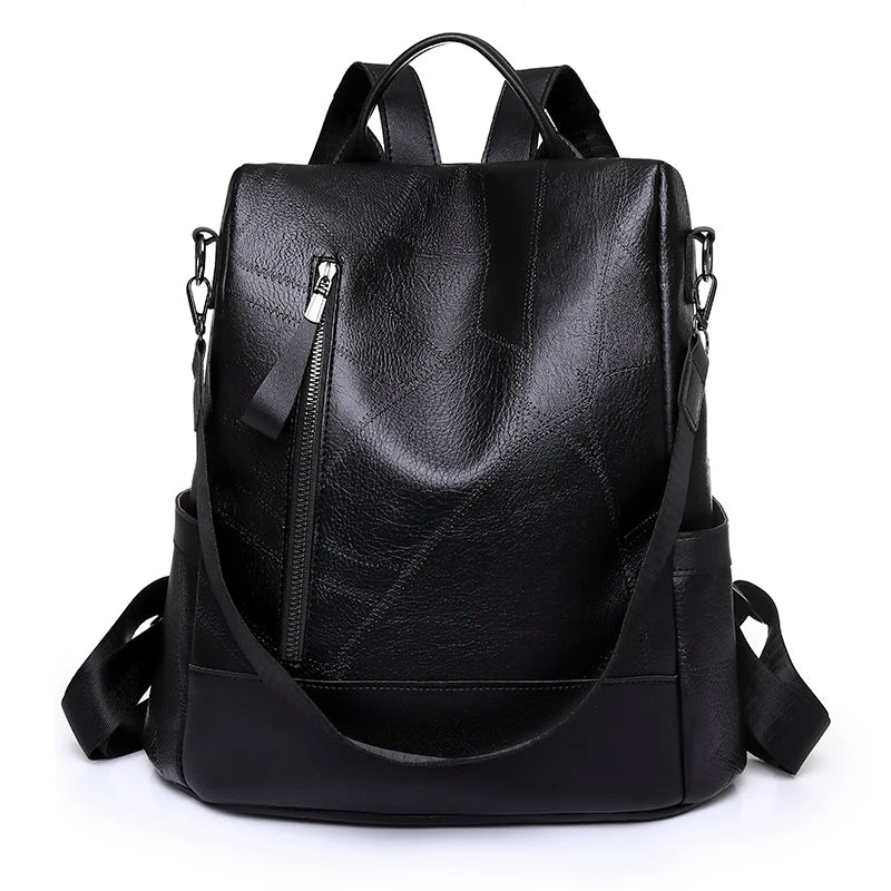 Mochila feminina da moda, bolsa de ombro, bolsa de viagem multifuncional, bolsa de mão, bolsa de mão, adequada para diferentes cenários