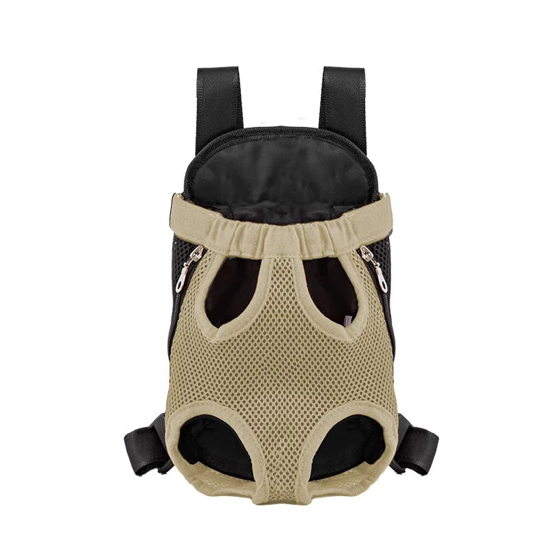 Bolsa de transporte ajustável para gatos, mochila de ombro duplo para animais de estimação, bolsa portátil para viagens ao ar livre, acampamento, caminhada, bolsa para gatos e cachorros