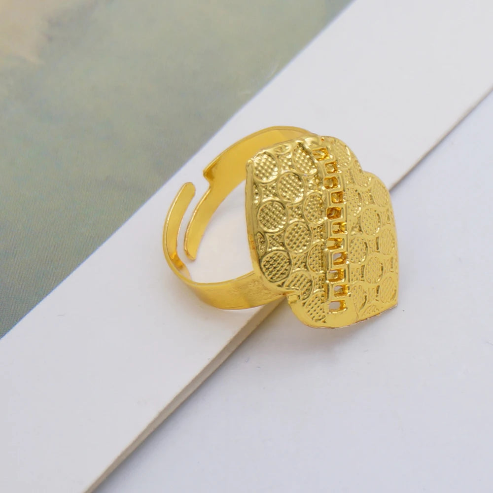 Conjuntos de joias finas 2023 para mulheres, presentes de casamento, colar, pulseira, brincos, anel, joias com contas africanas