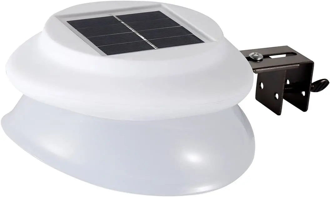 Luzes solares para calhas de jardim ao ar livre, 9 luzes LED para cercas de deck à prova d'água para decoração de paredes, decks, cercas, escadas, degraus e quintais