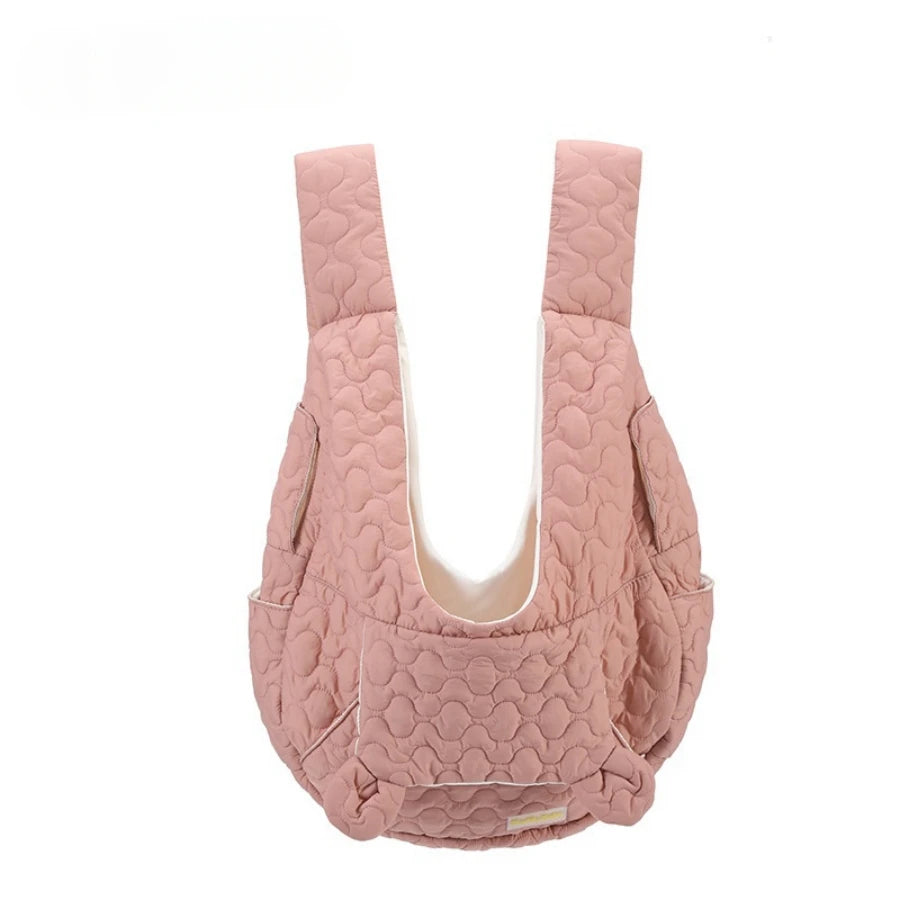 Bolsa de transporte para animais de estimação, mochila de peito extra grande com capacidade para cães e gatos, bolsa para atividades ao ar livre, à prova d'água e resistente ao vento, bolsa portátil para animais de estimação
